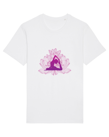 Yoga Lotus Roz Floral White