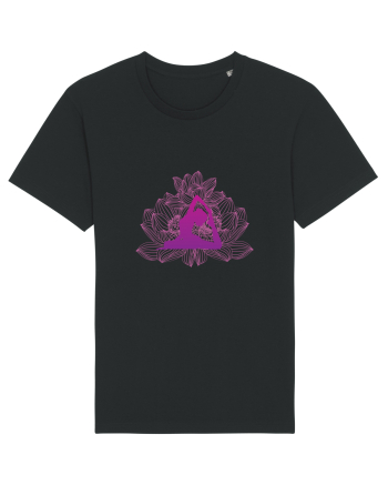Yoga Lotus Roz Floral Black