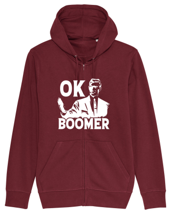 Ok Boomer Burgundy