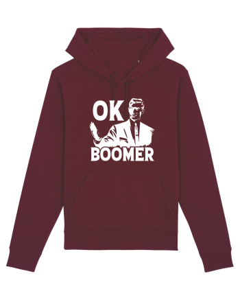 Ok Boomer Burgundy