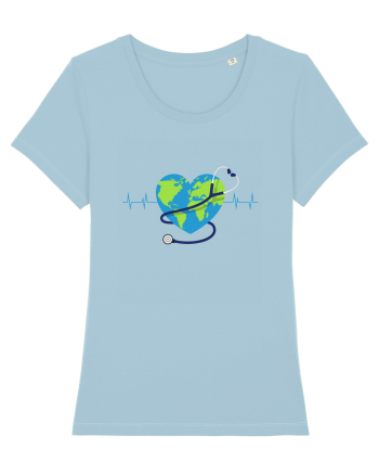Planet HeartH Sky Blue