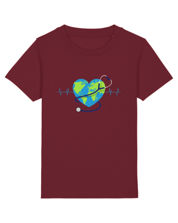 Planet HeartH Burgundy