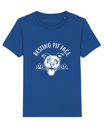 Resting Pit Face Majorelle Blue