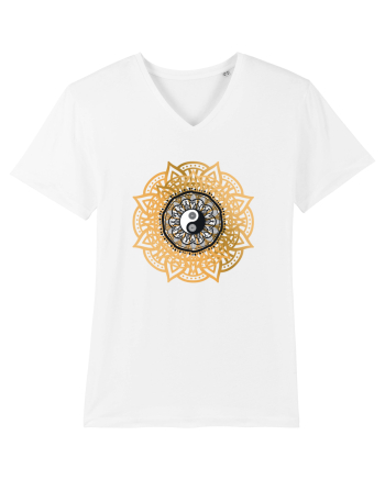 Yoga Lotus Yin Yang White