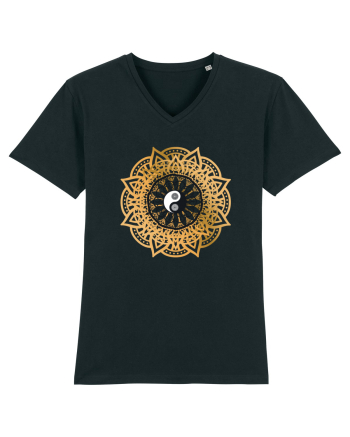 Yoga Lotus Yin Yang Black