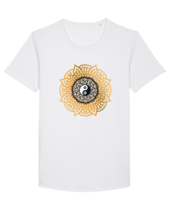 Yoga Lotus Yin Yang White