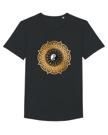 Yoga Lotus Yin Yang Black