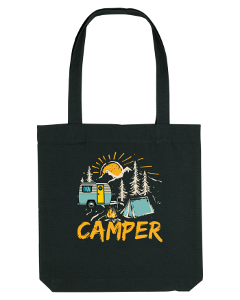 Retro Camper Black