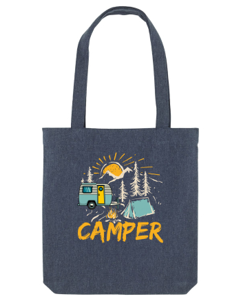 Retro Camper Midnight Blue