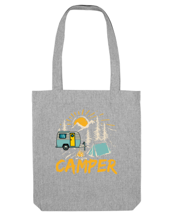 Retro Camper Heather Grey