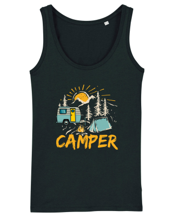 Retro Camper Black