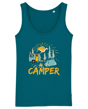 Retro Camper Ocean Depth