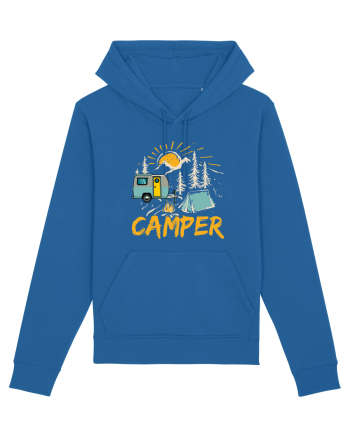 Retro Camper Royal Blue