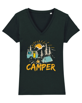 Retro Camper Black