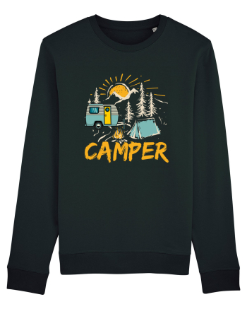 Retro Camper Black