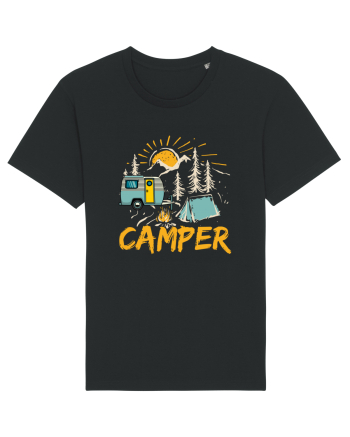 Retro Camper Black