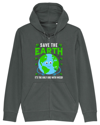Save The Earth Is The Only One With Weed Anthracite