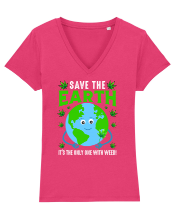 Save The Earth Is The Only One With Weed Raspberry