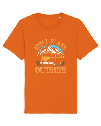 Still Plays Outside Bright Orange