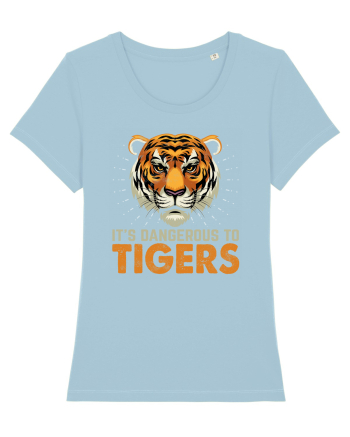 It's Dangerous To Tigers Sky Blue