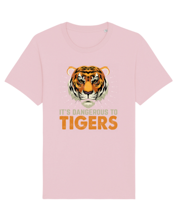 It's Dangerous To Tigers Cotton Pink