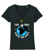 The Only Earth We Have Tricou mânecă scurtă guler V Damă Evoker