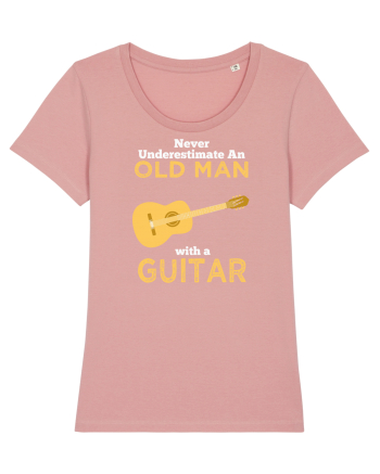 OLD MAN WITH GUITAR Canyon Pink