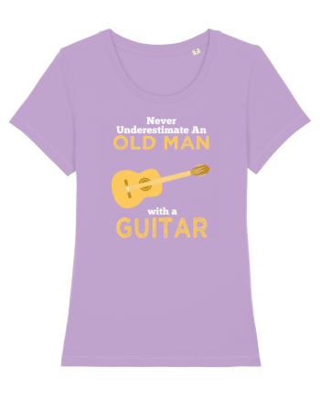 OLD MAN WITH GUITAR Lavender Dawn