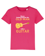 OLD MAN WITH GUITAR Tricou mânecă scurtă  Copii Mini Creator