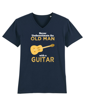 OLD MAN WITH GUITAR French Navy