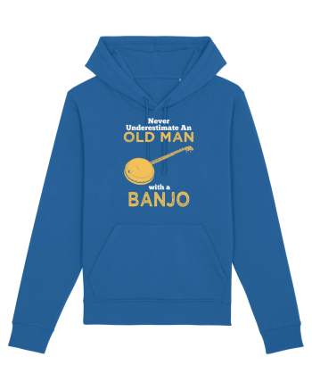 OLD MAN WITH A BANJO Royal Blue