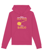 OLD MAN WITH A BANJO Hanorac Unisex Drummer