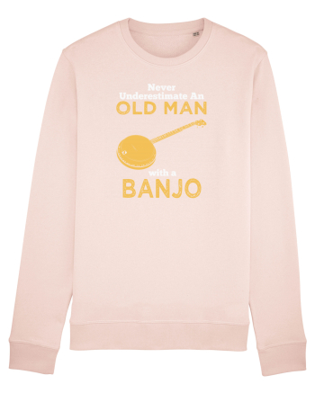 OLD MAN WITH A BANJO Candy Pink