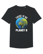 There Is No Planet B Tricou mânecă scurtă guler larg Bărbat Skater