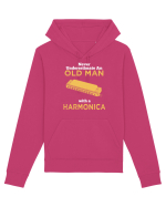 OLD MAN WITH A HARMONICA Hanorac Unisex Drummer