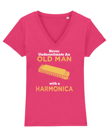 OLD MAN WITH A HARMONICA Raspberry