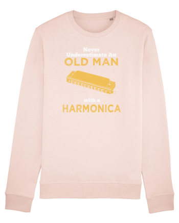 OLD MAN WITH A HARMONICA Candy Pink