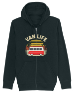 Van Life Hanorac cu fermoar Unisex Connector