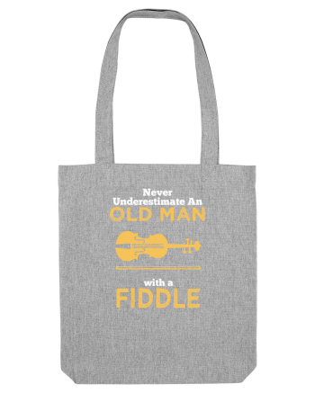 OLD MAN WITH A FIDDLE Heather Grey