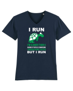 RUN Tricou mânecă scurtă guler V Bărbat Presenter