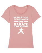 KARATE Tricou mânecă scurtă guler larg fitted Damă Expresser