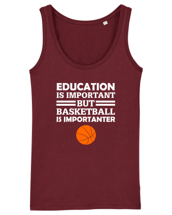 BASKETBALL Burgundy