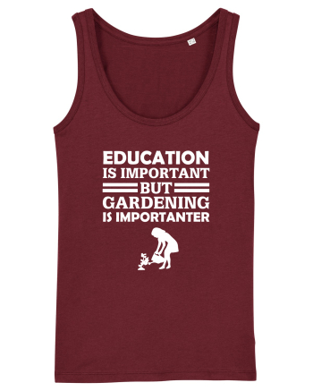 GARDENING Burgundy