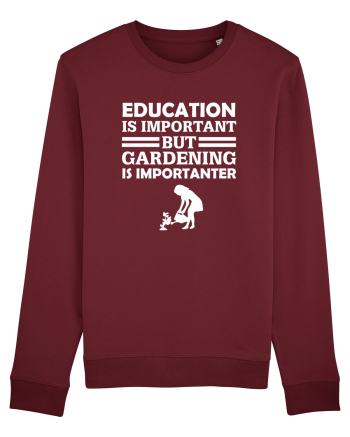 GARDENING Burgundy