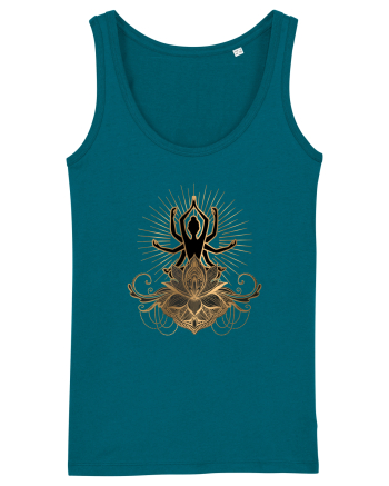 Yoga Lotus Auriu Ocean Depth