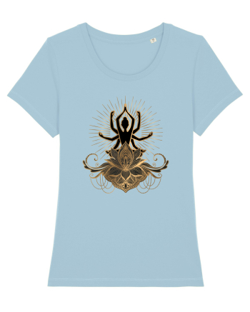 Yoga Lotus Auriu Sky Blue