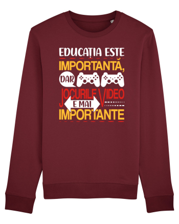Jocurile video e mai importante Burgundy