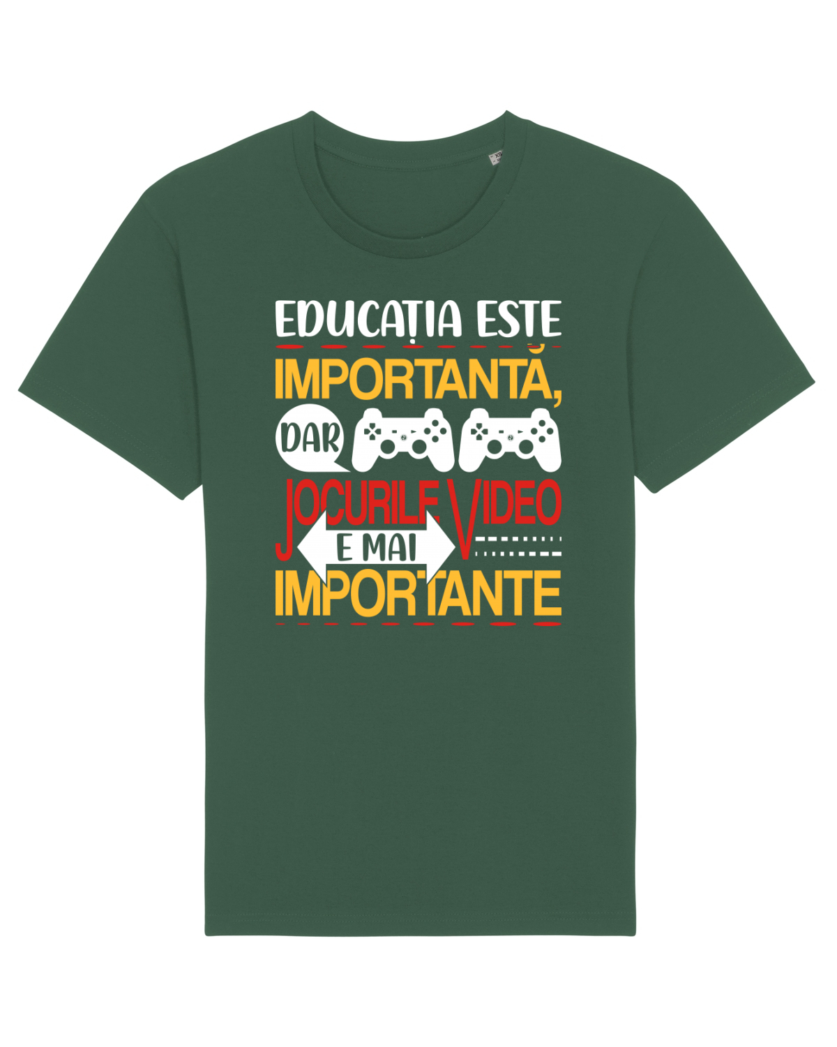 Tricou mânecă scurtă Unisex Rocker Bottle Green