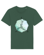 Yoga Mandala Abstract Tricou mânecă scurtă Unisex Rocker