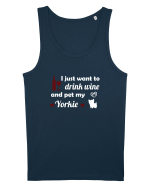 WINE AND YORKIE Maiou Bărbat Runs